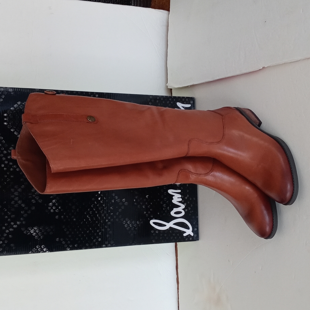 BRAND NEW SAM EDELMAN LEATHER BOOTS - Picture 15 of 16